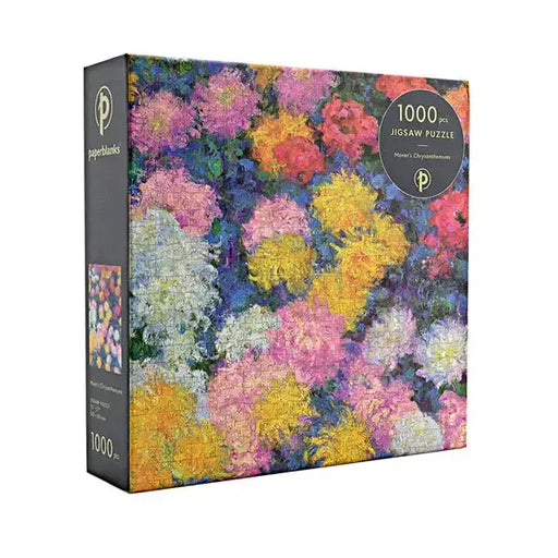 Monet’s Chrysanthemums 1000 Piece Jigsaw Puzzle Paperblanks - for just $25.99! 