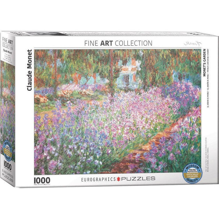 Monet's Garden 1000 Piece Jigsaw Puzzle Eurographics - for just $21.99! 