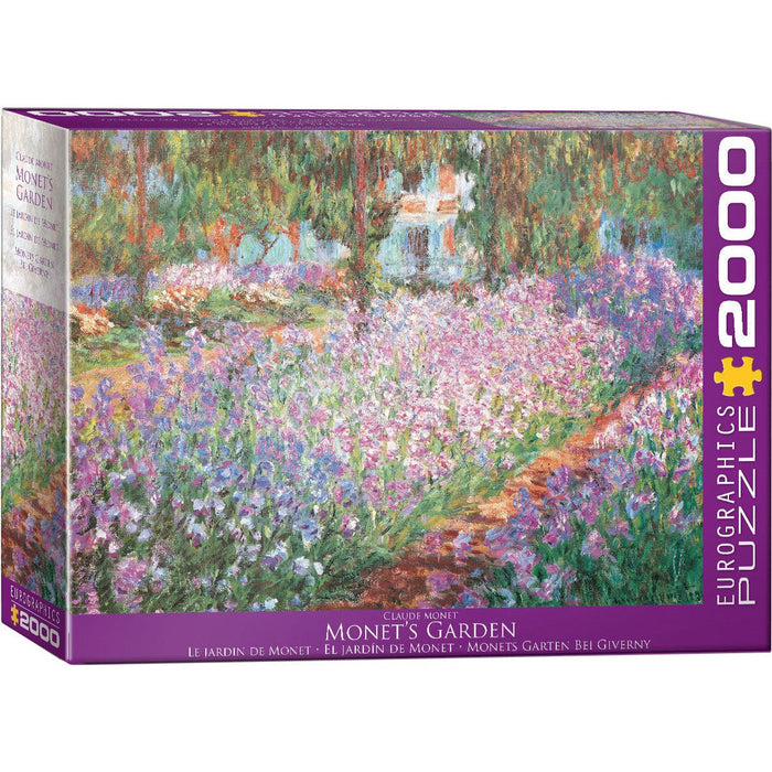 Monet's Garden 2000 Piece Jigsaw Puzzle Eurographics - for just $29.99! 