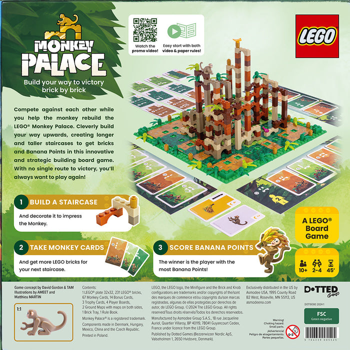 Monkey Palace: A Lego Board Game - for just $39.99! 