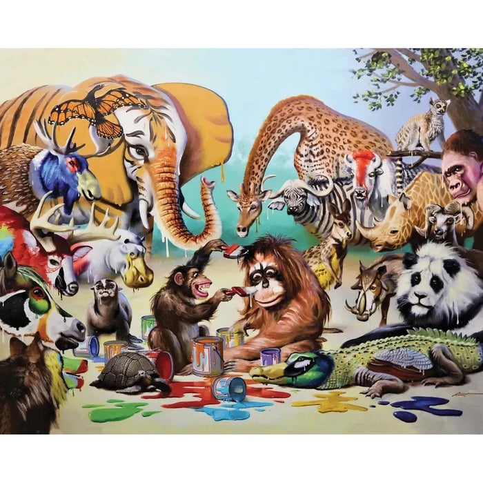 Monkeyangelo 300 Piece Soft Touch Jigsaw Puzzle Crown Point - for just $17.99! 