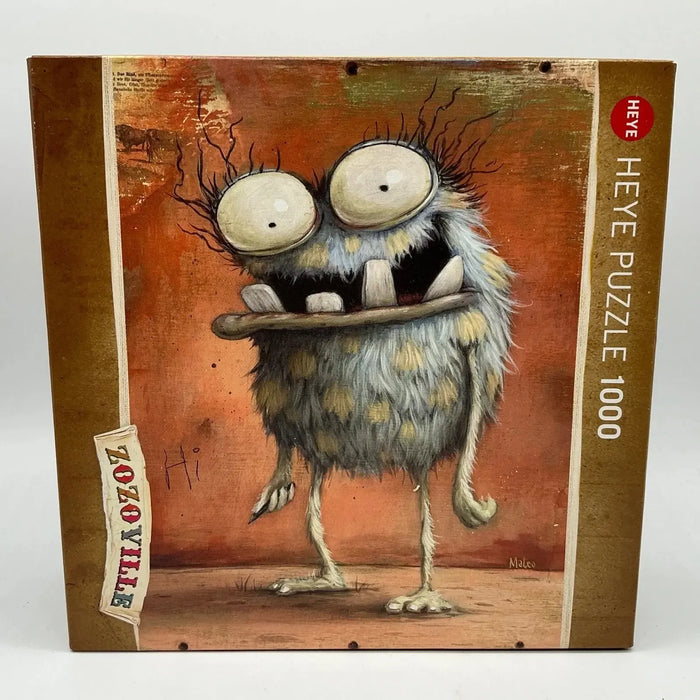 Monsta Hi! Zozoville (Square Box) 1000 Piece Jigsaw Puzzle Heye - for just $22.99! 
