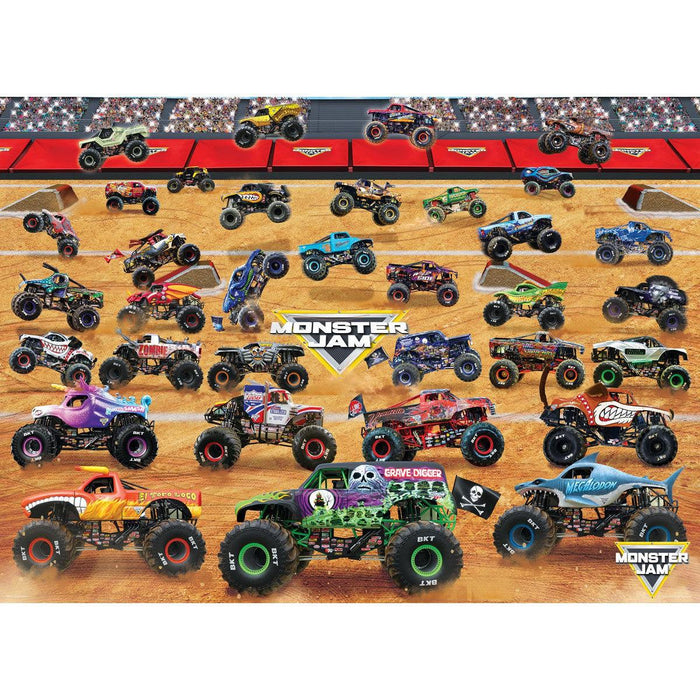 Monster Jam 1000 Piece Jigsaw Puzzle Eurographics - for just $19.99! 