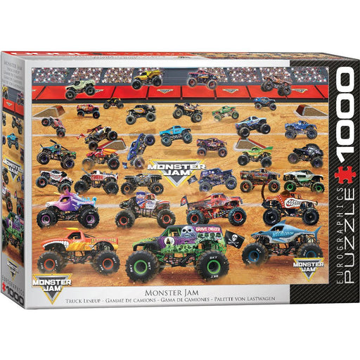 Monster Jam 1000 Piece Jigsaw Puzzle Eurographics - for just $19.99! 