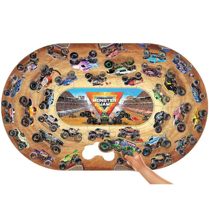 Monster Jam 74 Piece Giant Floor Jigsaw Puzzles Eurographics - for just $24.99! 