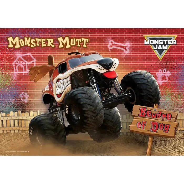 Monster Mutt Monster Jam Lunch Bag & 100 Piece Jigsaw Puzzle Eurographics - for just $19.99! 