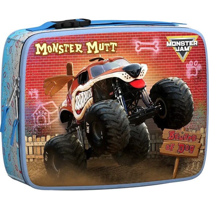 Monster Mutt Monster Jam Lunch Bag & 100 Piece Jigsaw Puzzle Eurographics - for just $19.99! 