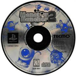 Top view of disc for Monster Rancher 2 - PlayStation