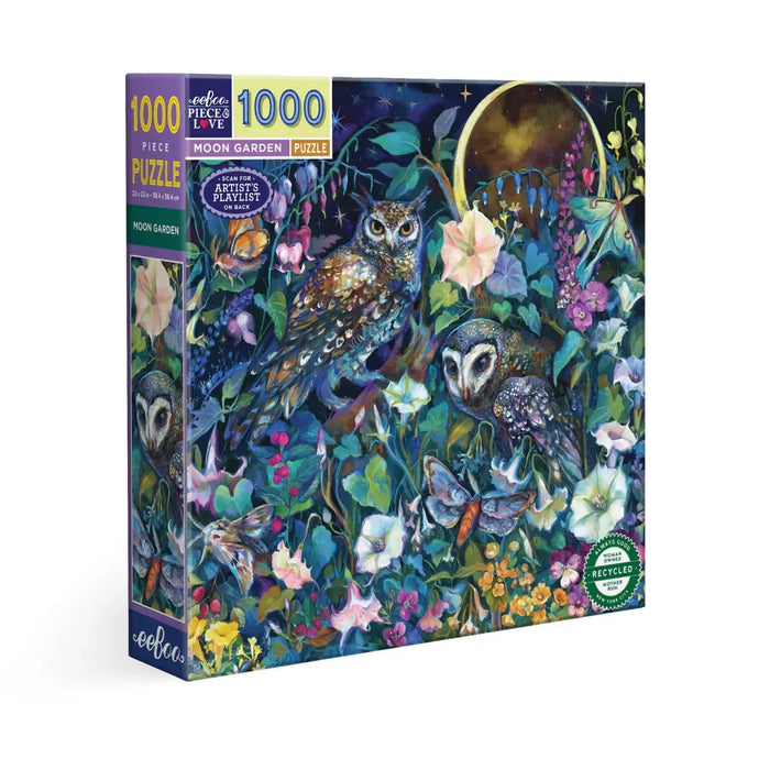 Moon Garden 1000 Piece Jigsaw Puzzle eeBoo - for just $26.99! 