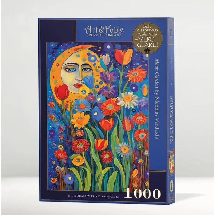 Moon Garden 1000 Piece Premium Jigsaw Puzzle Art & Fable - for just $39.99! 