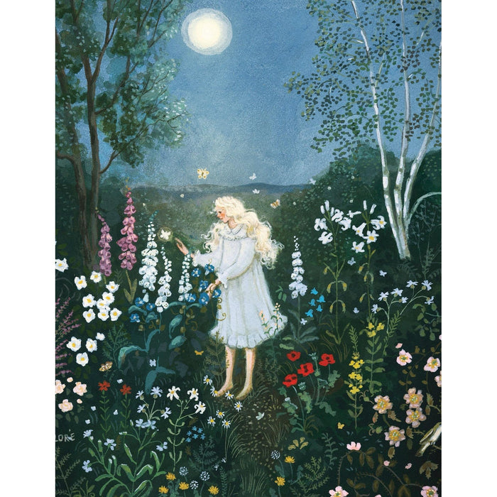 Moon Garden by Loré Pemberton 100 Piece Mini Jigsaw Puzzle NYPC - for just $14.99! 