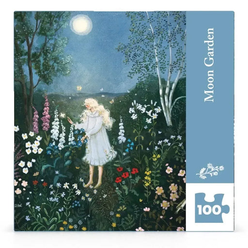 Moon Garden by Loré Pemberton 100 Piece Mini Jigsaw Puzzle NYPC - for just $14.99! 