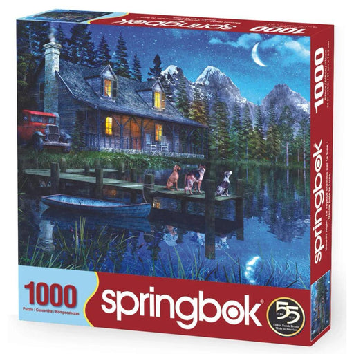 Moonlit Night 1000 Piece Jigsaw Puzzle Springbok - for just $19.99! 