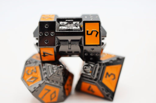 Dice 51: Moonlit Mars - Metal RPG Dice Set - for just $44.99! 