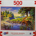Moose Cabin Scene Wildlife 500 Piece Jigsaw Puzzle Sure Lox - for just $14.99! 
