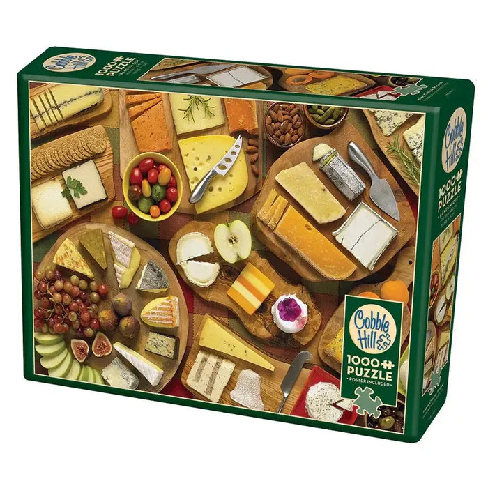 More Cheese Please 1000 Piece Jigsaw Puzzle Cobble Hill - for just $19.99! 