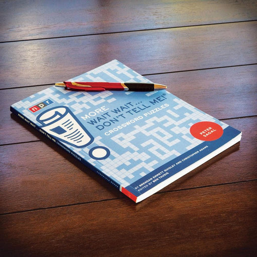 More Wait Wait...Don't Tell Me! Crossword Puzzles Book Chronicle - for just $12.99! 