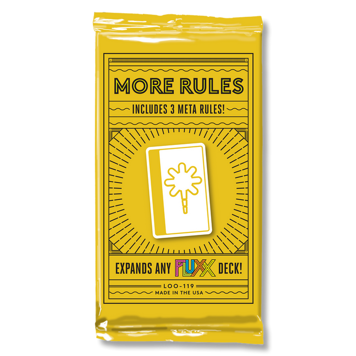 Fluxx: More Rules Expansion Deck - for just $5! 