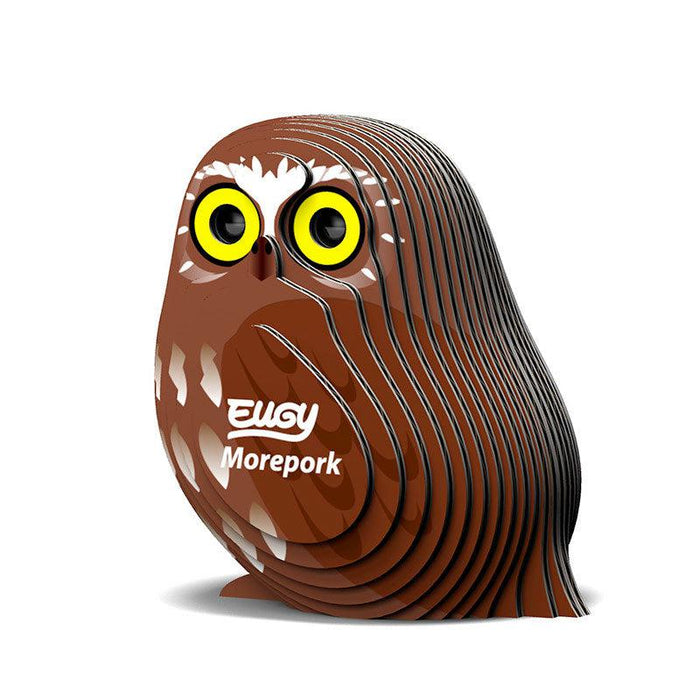 Morepork 3D Cardboard Model Kit Eugy - for just $11.99! 