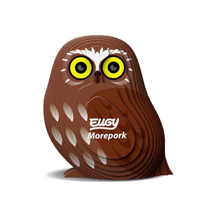 Morepork 3D Cardboard Model Kit Eugy - for just $11.99! 
