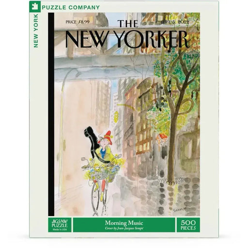 Morning Music The New Yorker 500 Piece Jigsaw Puzzle NYPC - for just $26.99! 