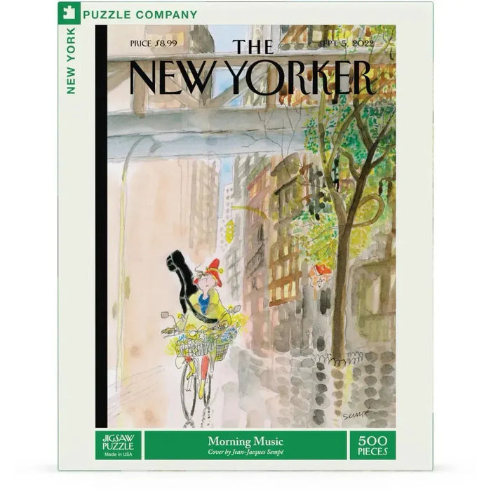 Morning Music The New Yorker 500 Piece Jigsaw Puzzle NYPC - for just $26.99! 