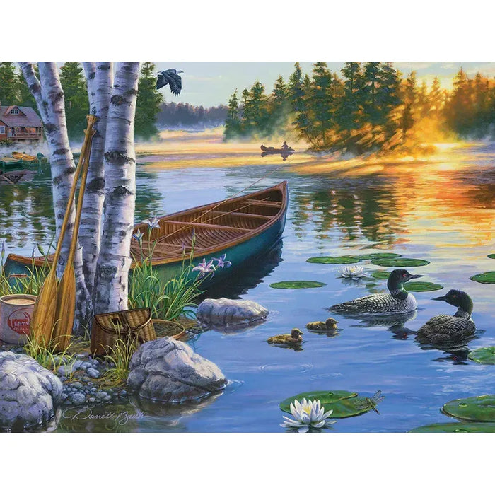 Morning on the Lake 275 Large Piece Jigsaw Puzzle Cobble Hill - for just $17.99! 