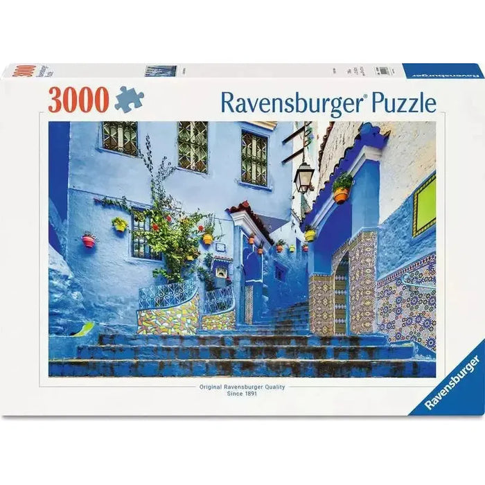 Morocco in Blue 3000 Piece Jigsaw Puzzle Ravensburger - for just $49.99! 