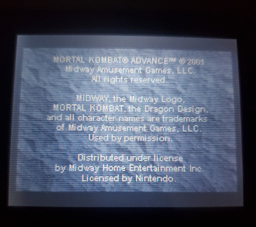 Mortal Kombat Advance MKA GBA Video Game Boy Advance - for just $11.50! 