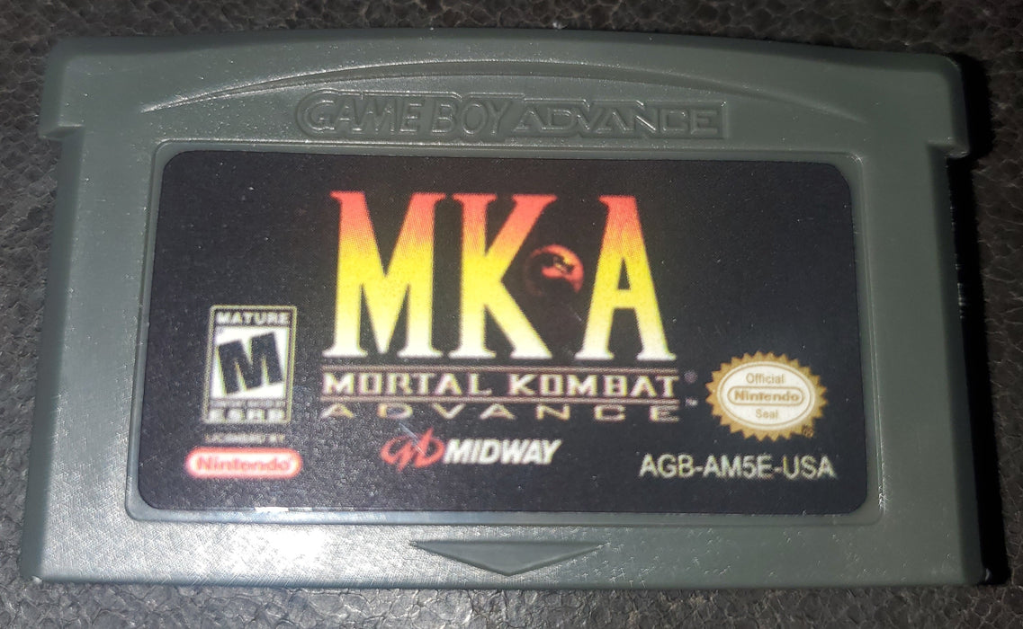 Mortal Kombat Advance MKA GBA Video Game Boy Advance Nintendo 2001 - for just $12.50! 