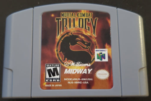Mortal Kombat Trilogy N64 Nintendo 64 Video Game Cartridge - for just $21.99! 