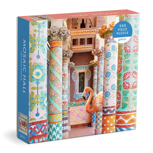 Mosaic Hall 500 Piece Jigsaw Puzzle Galison - for just $17.99! 