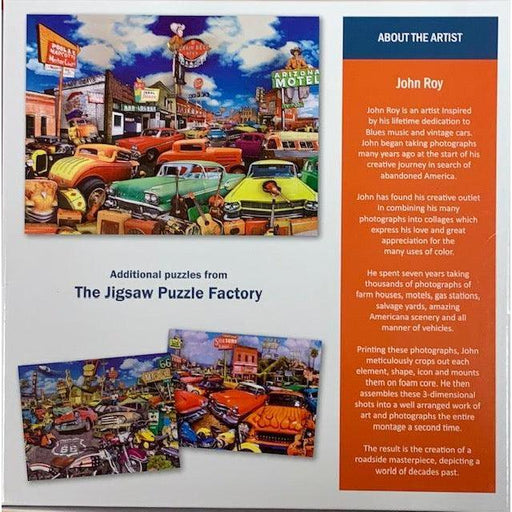 Motel Alley Classic Cars 750 Piece Jigsaw Puzzle Leap Year - for just $14.99! 