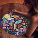 Moths 500 Piece Round Jigsaw Puzzle eeBoo - for just $26.99! 