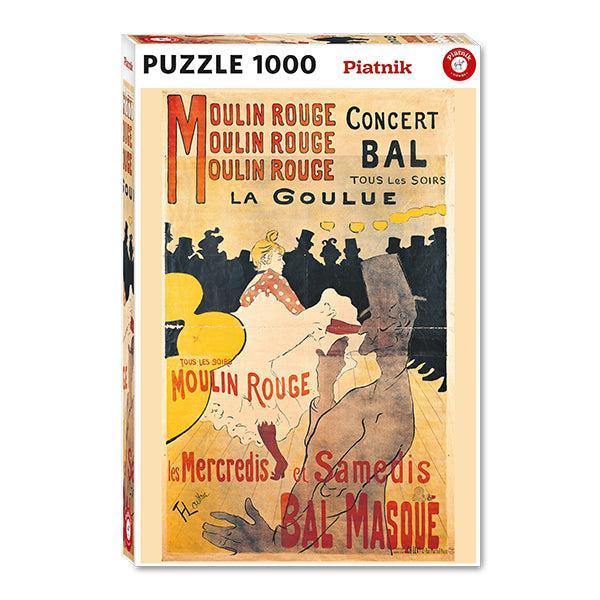 Moulin Rouge Poster 1000 Piece Jigsaw Puzzle Piatnik - for just $24.99! 