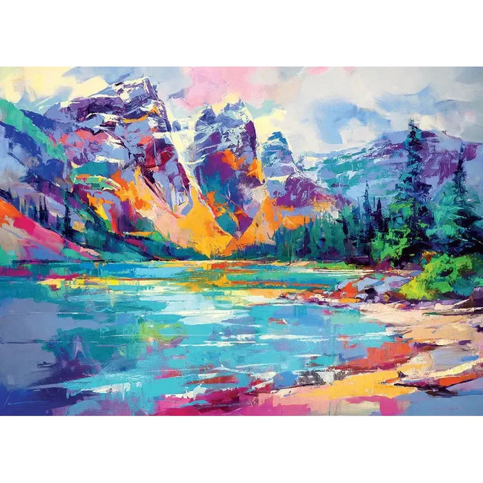 Mountain Lake 1000 Piece Jigsaw Puzzle Cobble Hill - for just $19.99! 