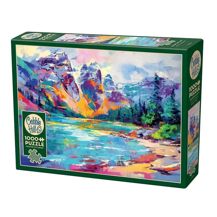 Mountain Lake 1000 Piece Jigsaw Puzzle Cobble Hill - for just $19.99! 