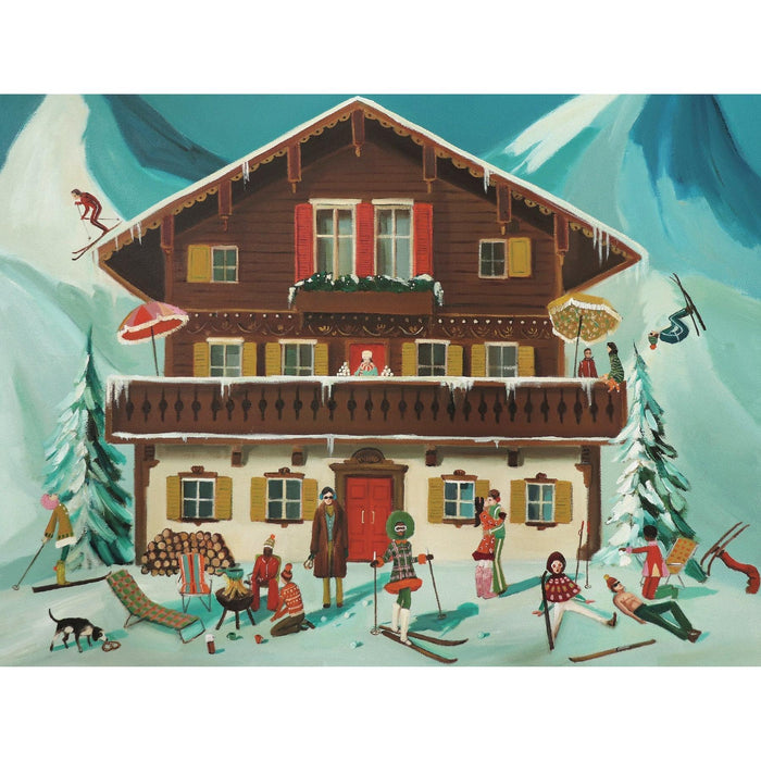 Mountain Moguls 1000 Piece Jigsaw Puzzle NYPC - for just $28.99! 