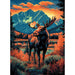 Mountain Moose 1000 Piece Jigsaw Puzzle Final Piece - for just $19.99! 