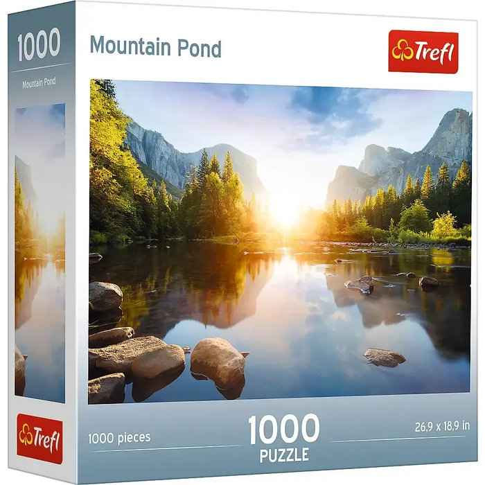 Mountain Pond 1000 Piece Jigsaw Puzzle Trefl - for just $19.99! 