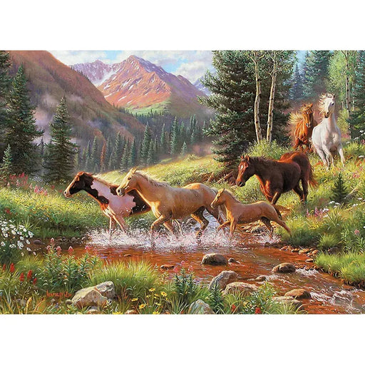 Mountain Thundaer 1000 Piece Jigsaw Puzzle Jack Pine - for just $14.99! 