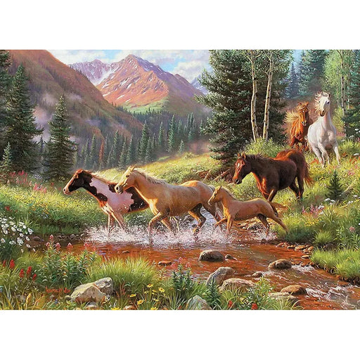 Mountain Thunder 1000 Piece Jigsaw Puzzle Cobble Hill - for just $19.99! 