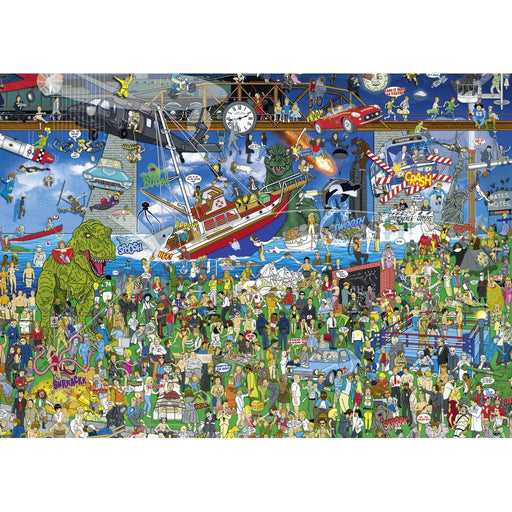 Movie History Mishmash 2000 Piece Jigsaw Puzzle Heye - for just $49.99! 