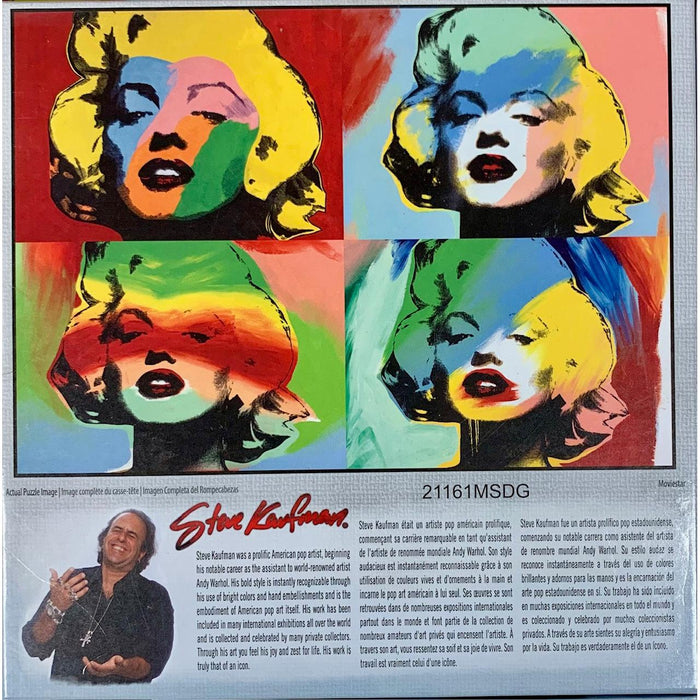 Movie Star by Steve Kaufman 1000 Piece Jigsaw Puzzle Sure Lox - for just $14.99! 