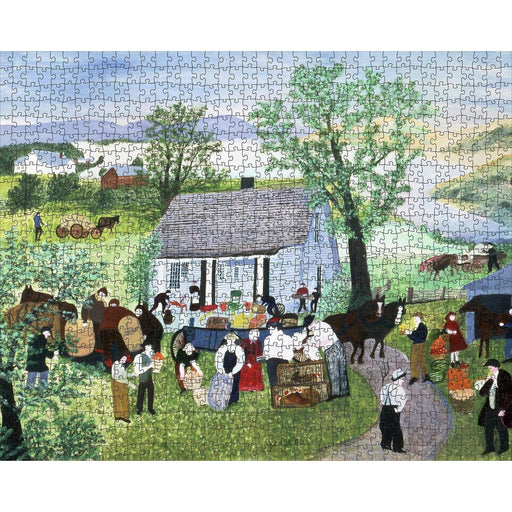 Moving Day on the Farm 1000 Piece Jigsaw Puzzle Pomegranate - for just $24.99! 