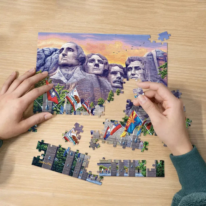 Mt. Rushmore 210 Piece Jigsaw Puzzle Boardwalk - for just $11.99! 