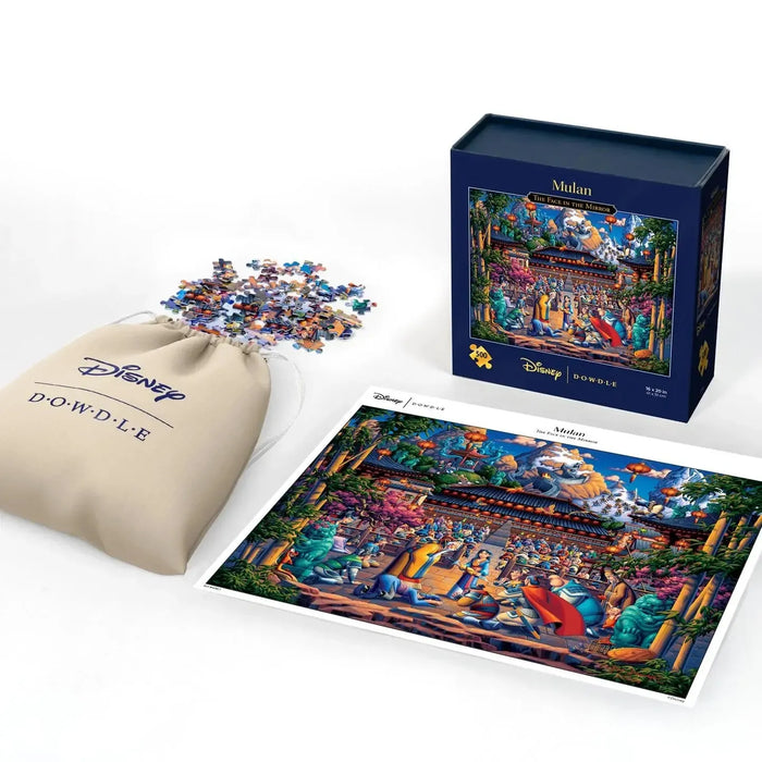Mulan The Face in the Mirror 500 Piece Jigsaw Puzzle Disney x Dowdle - for just $24.99! 