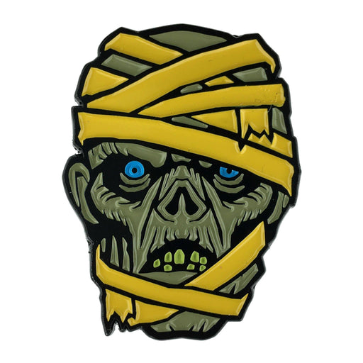 Mummy Head Enamel Pin - for just $9.60! 