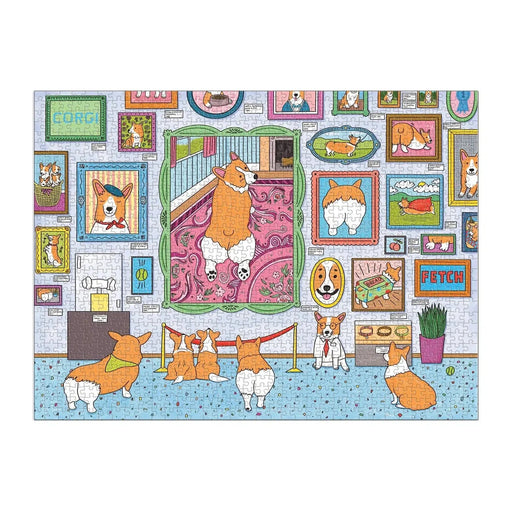 Museum of the Corgi 1000 Piece Jigsaw Puzzle Galison - for just $19.99! 