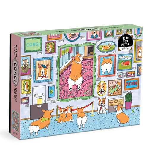 Museum of the Corgi 1000 Piece Jigsaw Puzzle Galison - for just $19.99! 
